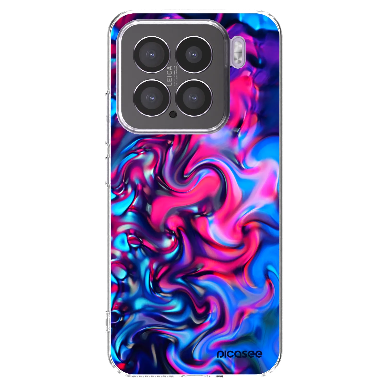 Picasee silikonski prozorni ovitek za Xiaomi 15 - Redlight