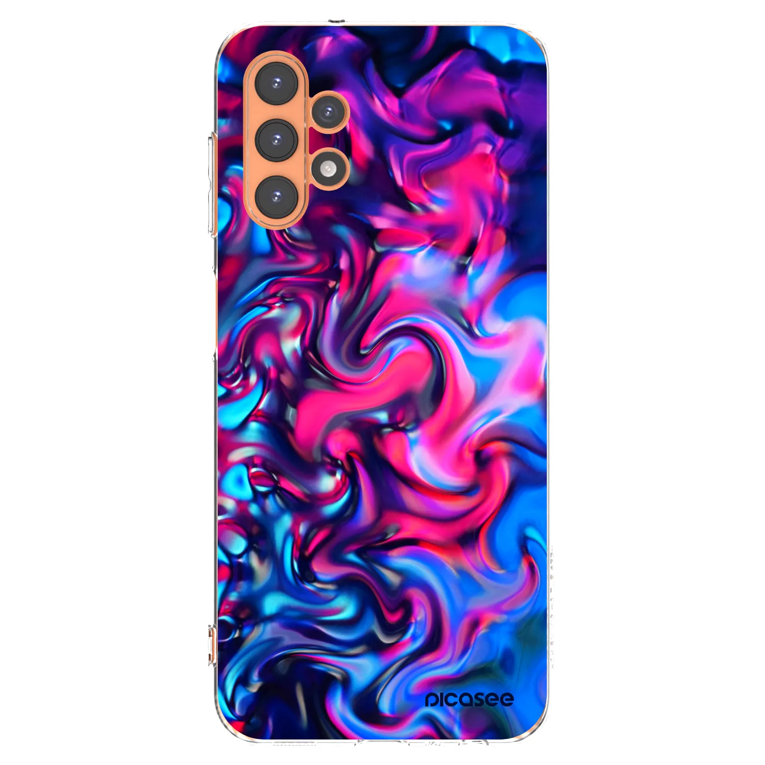 Picasee silikonski prozorni ovitek za Samsung Galaxy A13 5G - Redlight