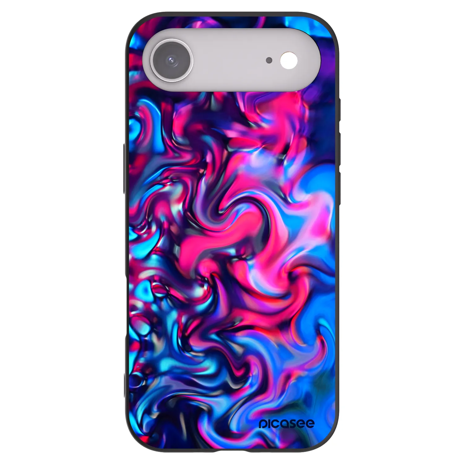 Picasee silikonski črni ovitek za Apple iPhone Air - Redlight