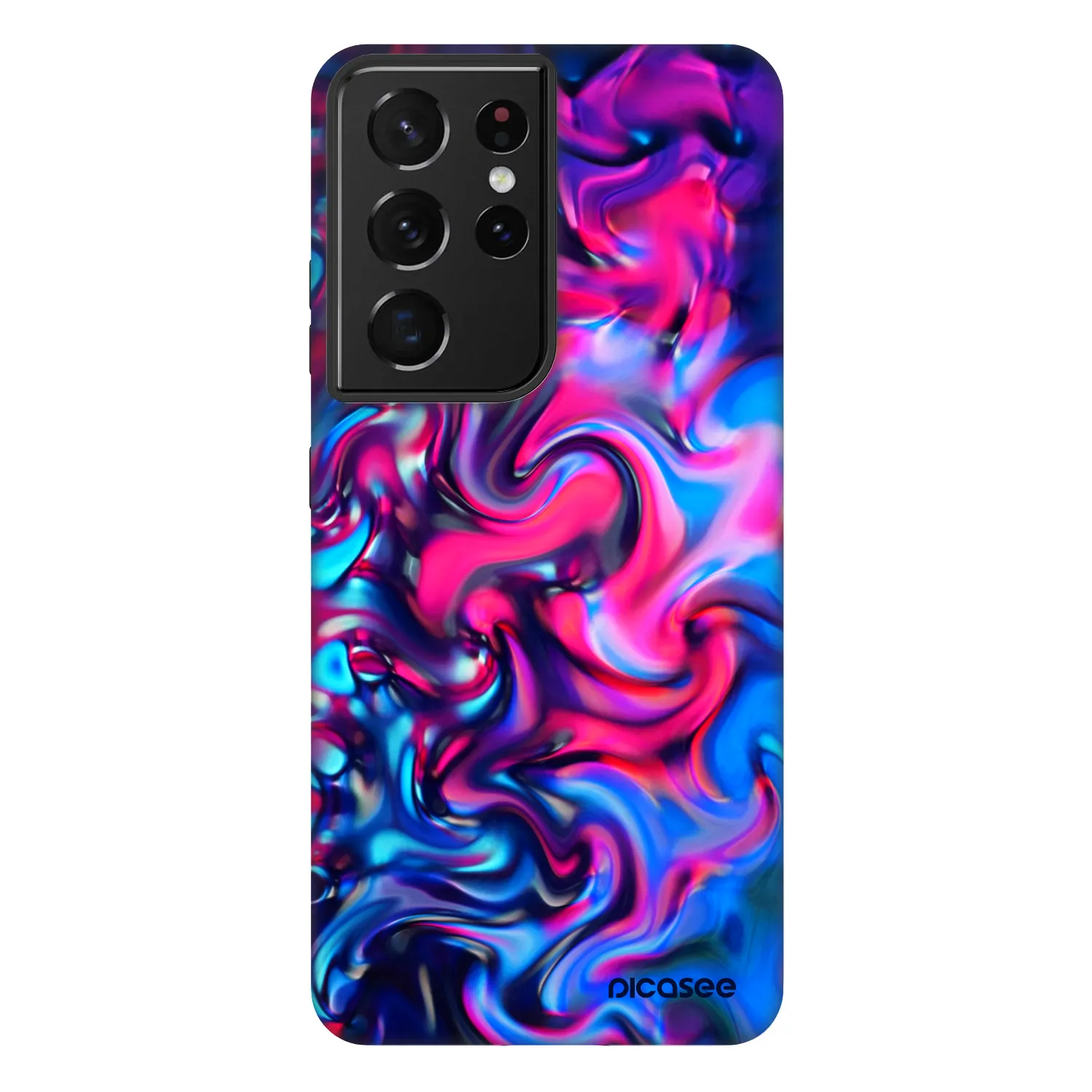 Picasee Fashion Case za Samsung Galaxy S21 Ultra 5G G998B - Redlight