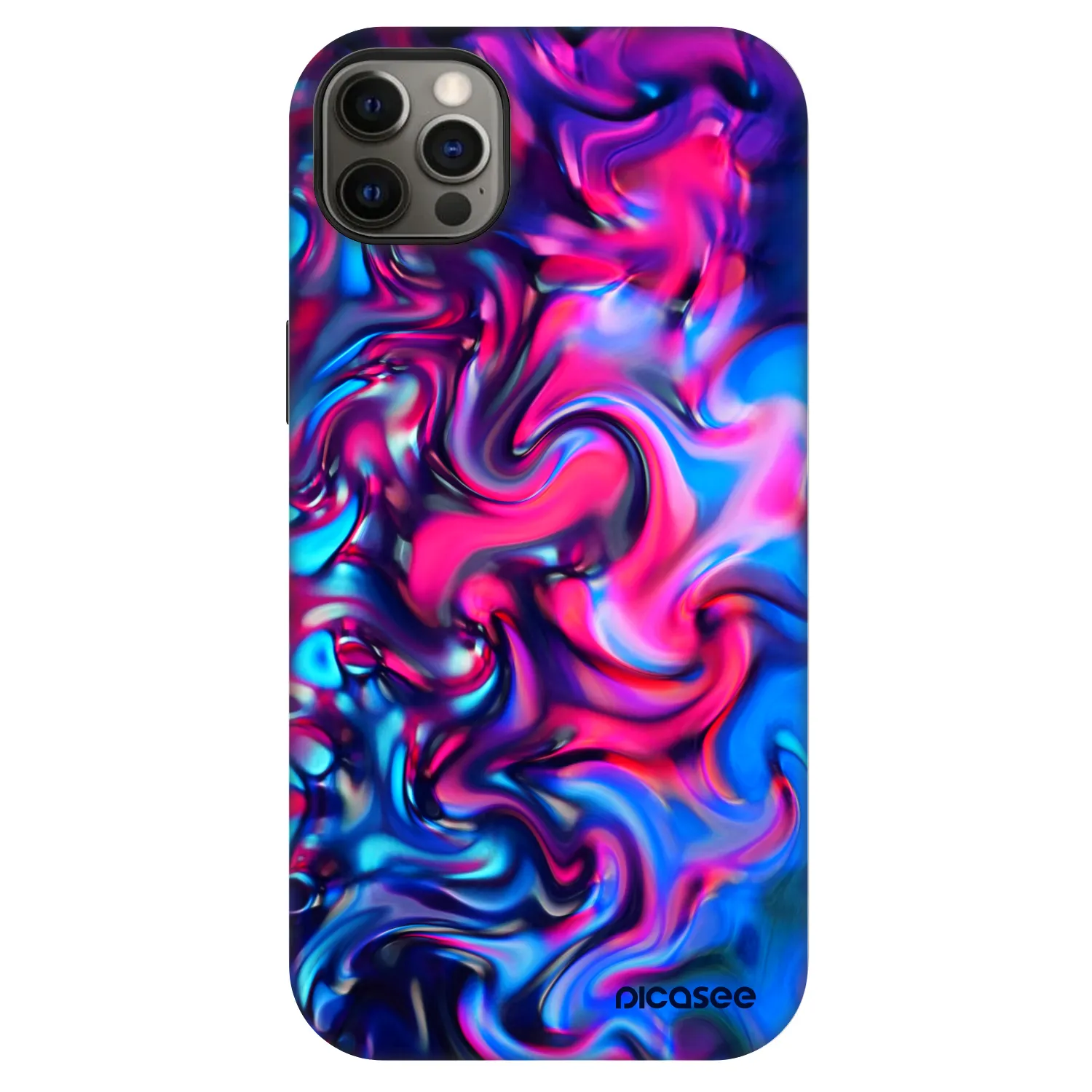 Picasee Fashion Case MagSafe za Apple iPhone 12 Pro Max - Redlight