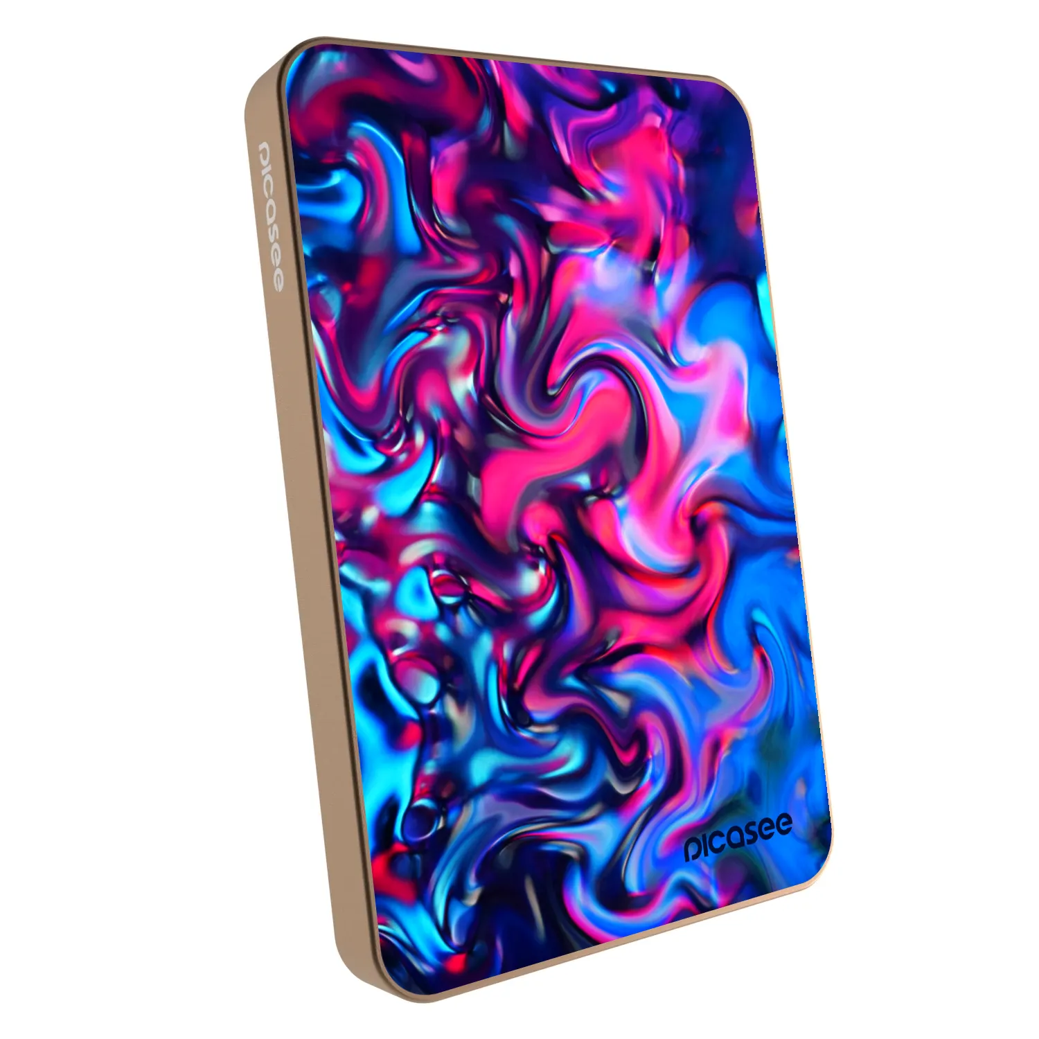 Picasee Prenosna baterija z MagSafe 5 000 mAh Zlati - Redlight