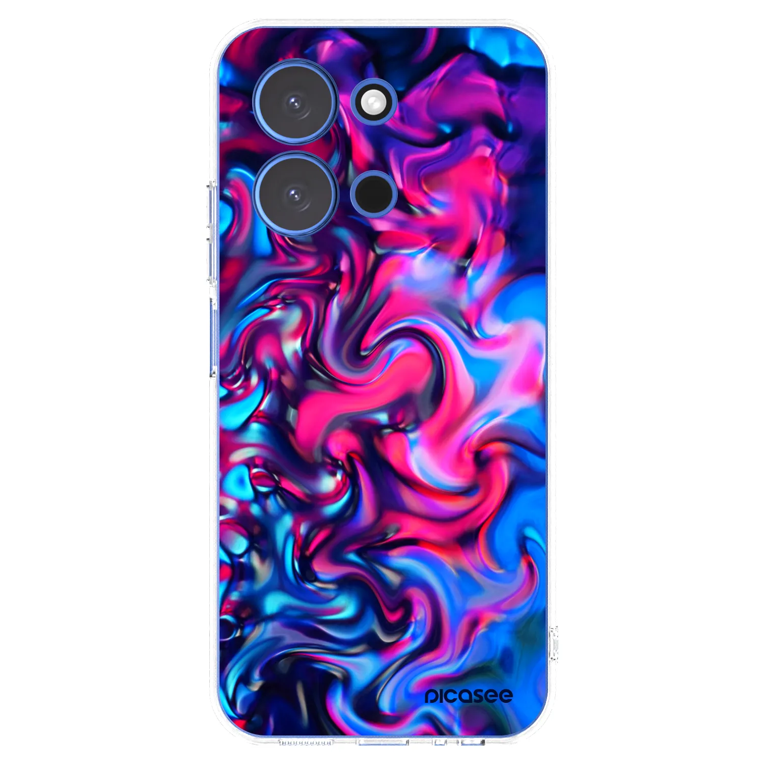 Picasee silikonski prozorni ovitek za Xiaomi Redmi 15C 4G - Redlight