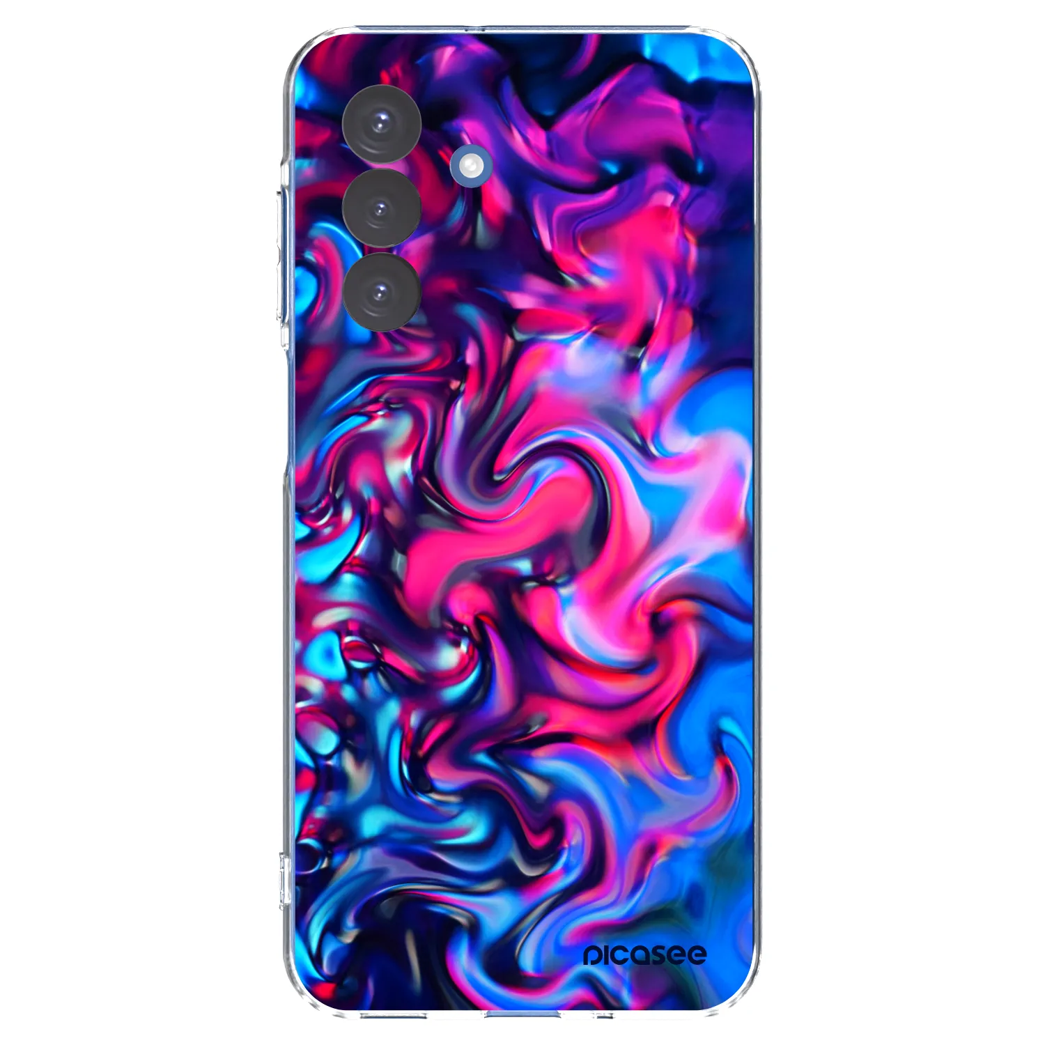 Picasee silikonski prozorni ovitek za Samsung Galaxy A17 5G - Redlight