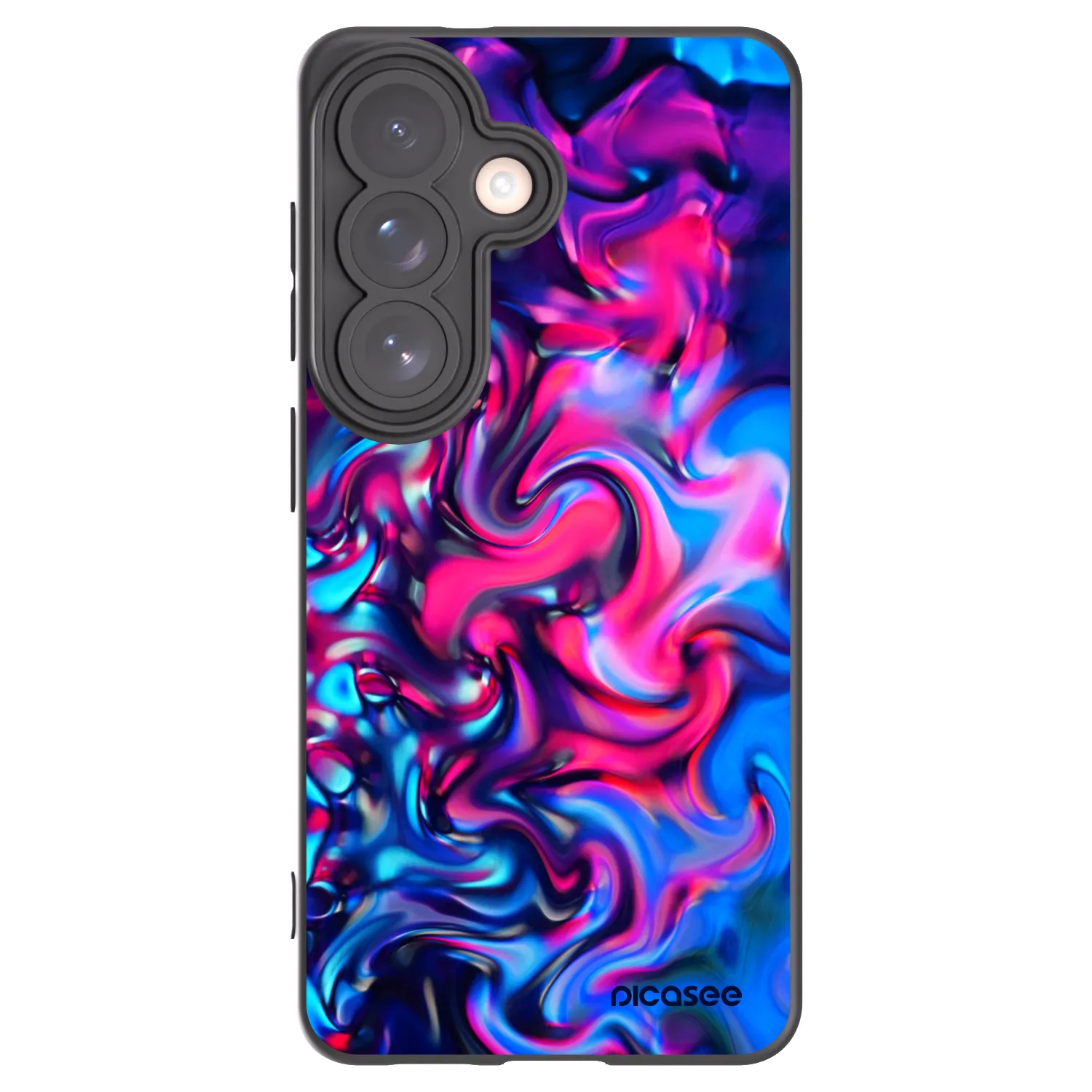 Picasee silikonski črni ovitek za Samsung Galaxy S26 - Redlight