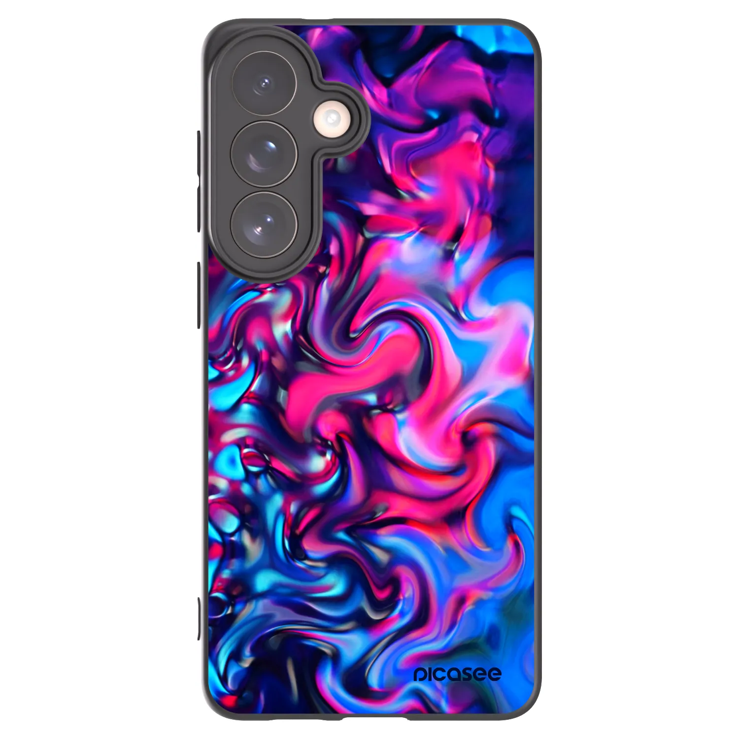 Picasee silikonski črni ovitek za Samsung Galaxy S26+ - Redlight