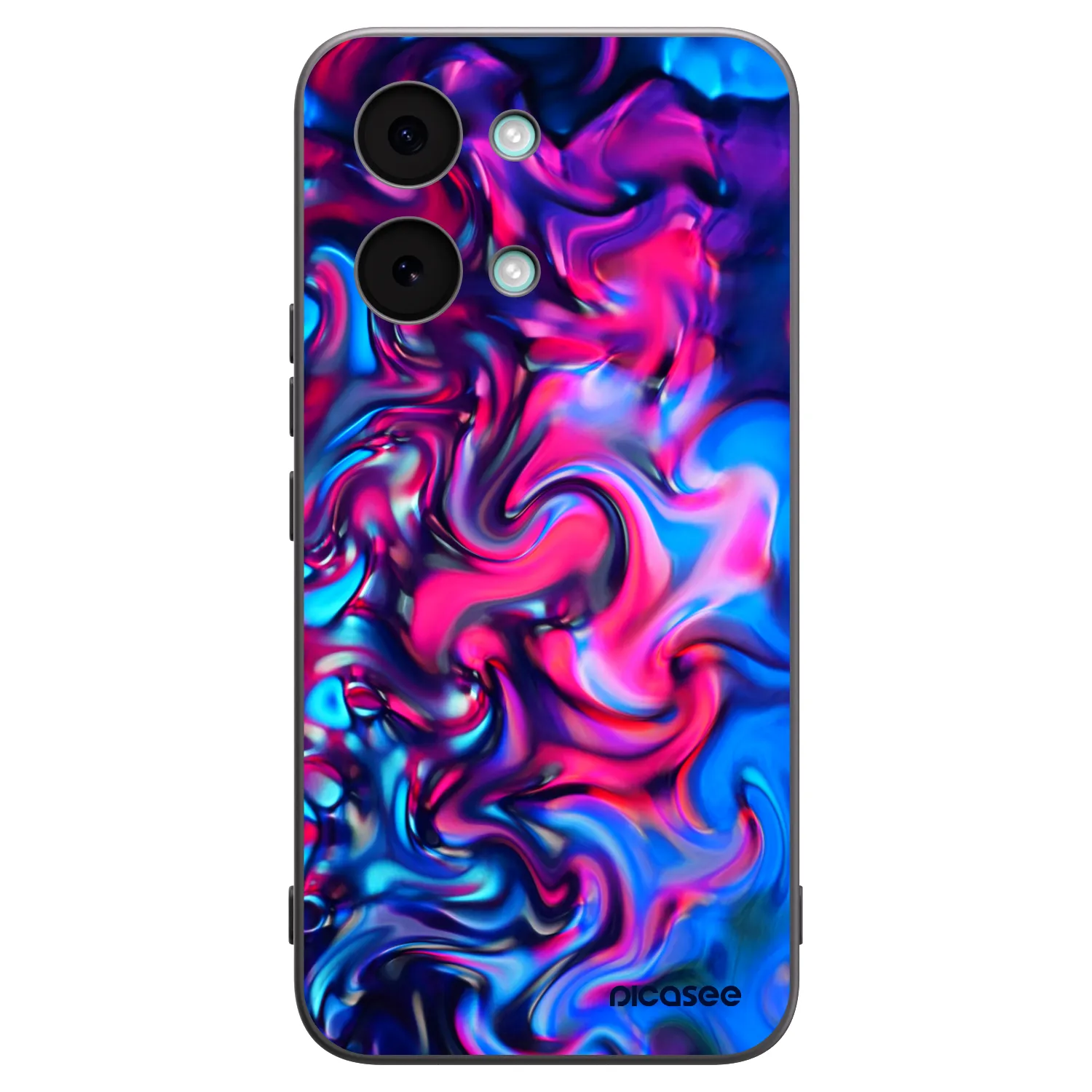 Picasee silikonski črni ovitek za Xiaomi Poco X8 Pro Max - Redlight
