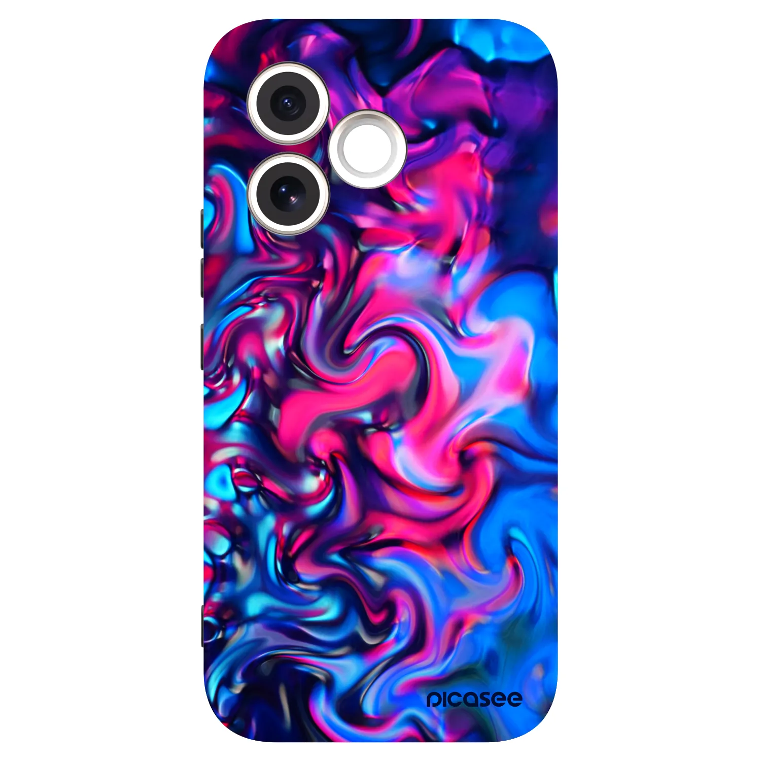 Picasee silikonski črni ovitek za Honor 600 Lite - Redlight