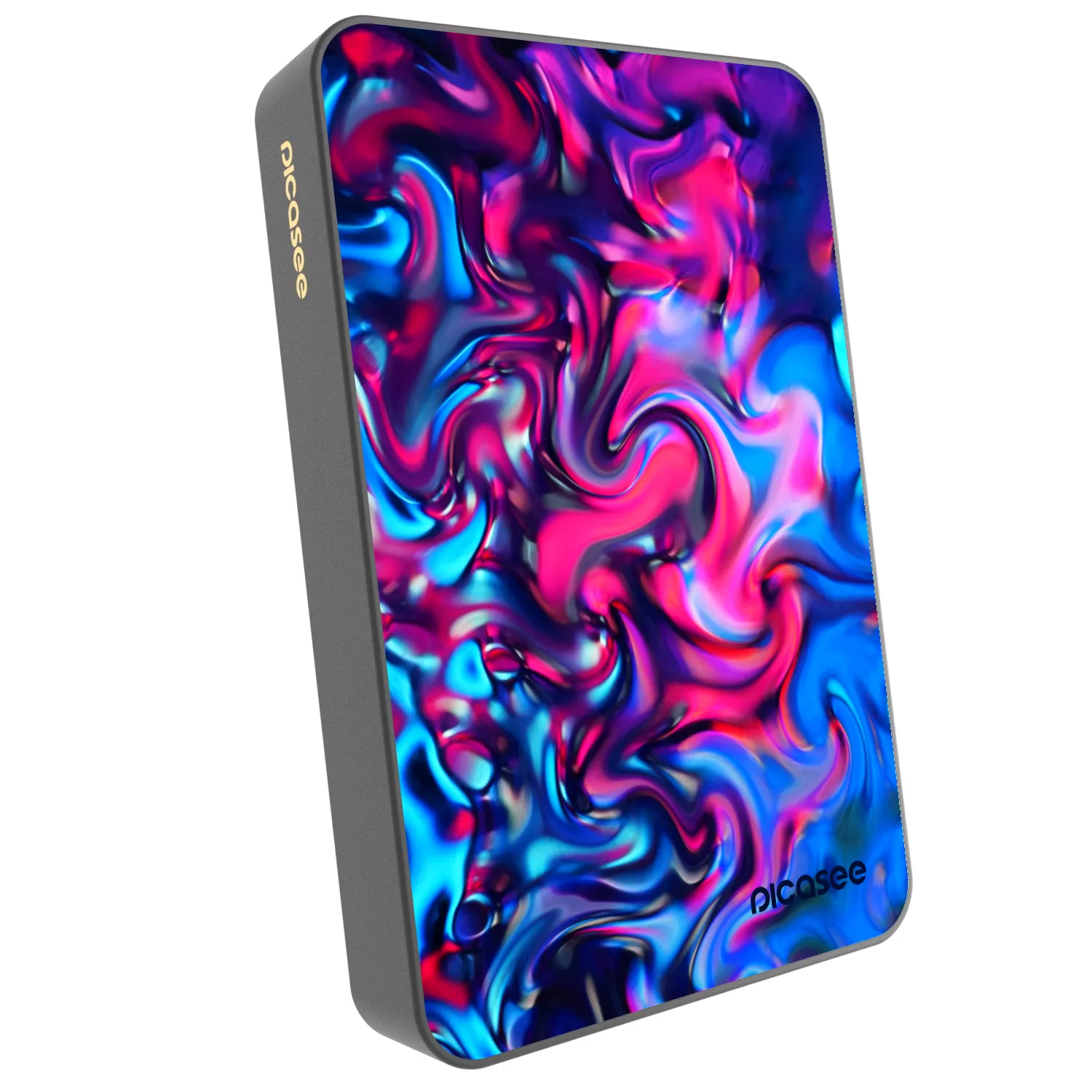 Picasee Prenosna baterija z MagSafe 10 000 mAh Siva - Redlight