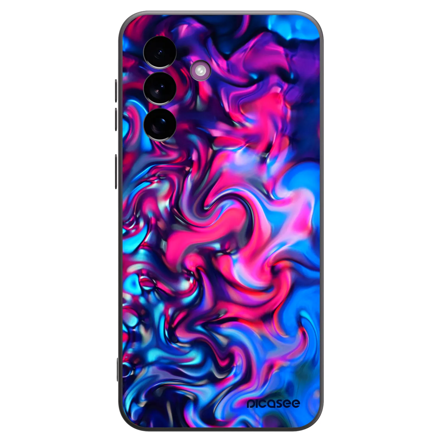 Picasee silikonski črni ovitek za Samsung Galaxy A37 - Redlight