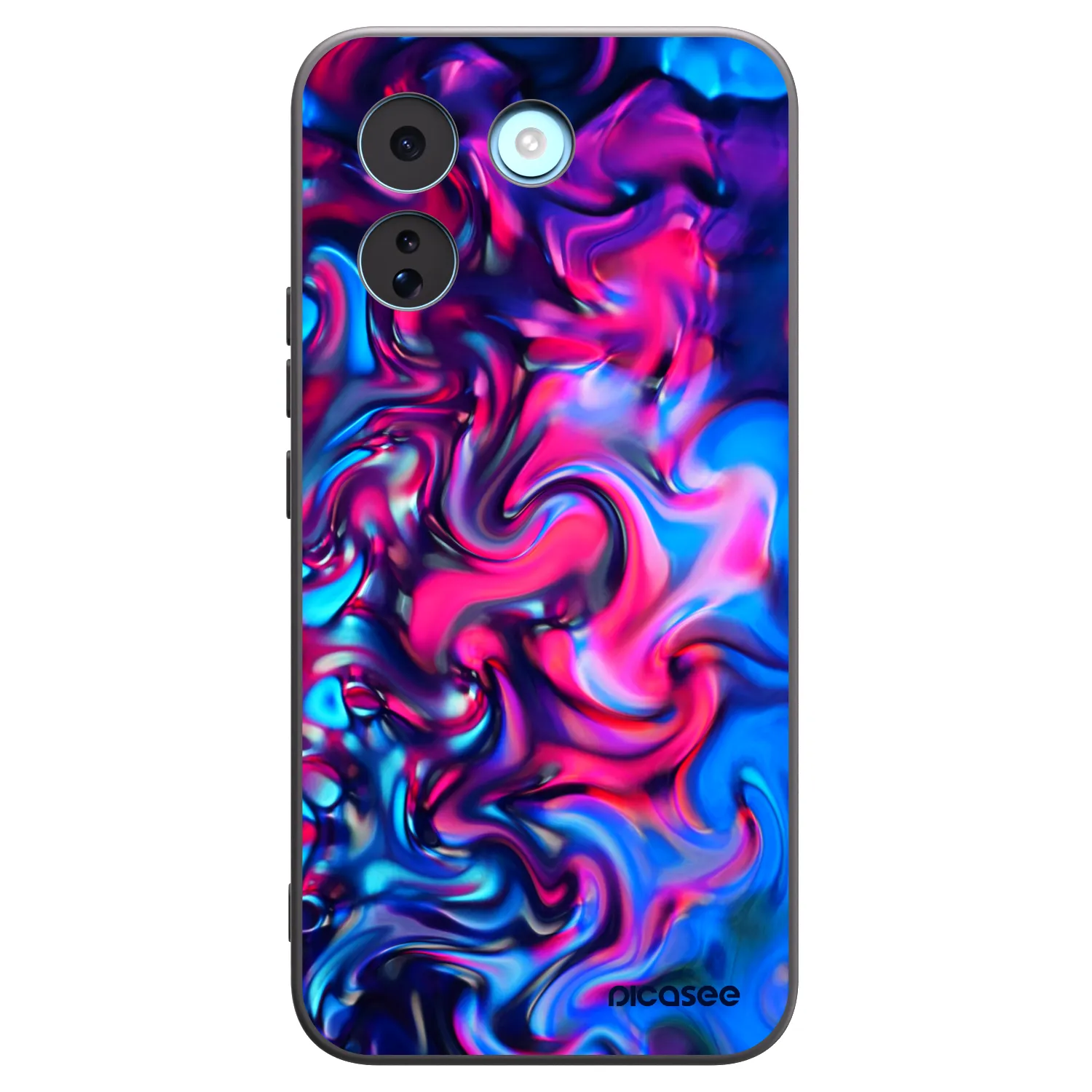 Picasee silikonski črni ovitek za Xiaomi Redmi Note 17 Pro MAX 5G - Redlight