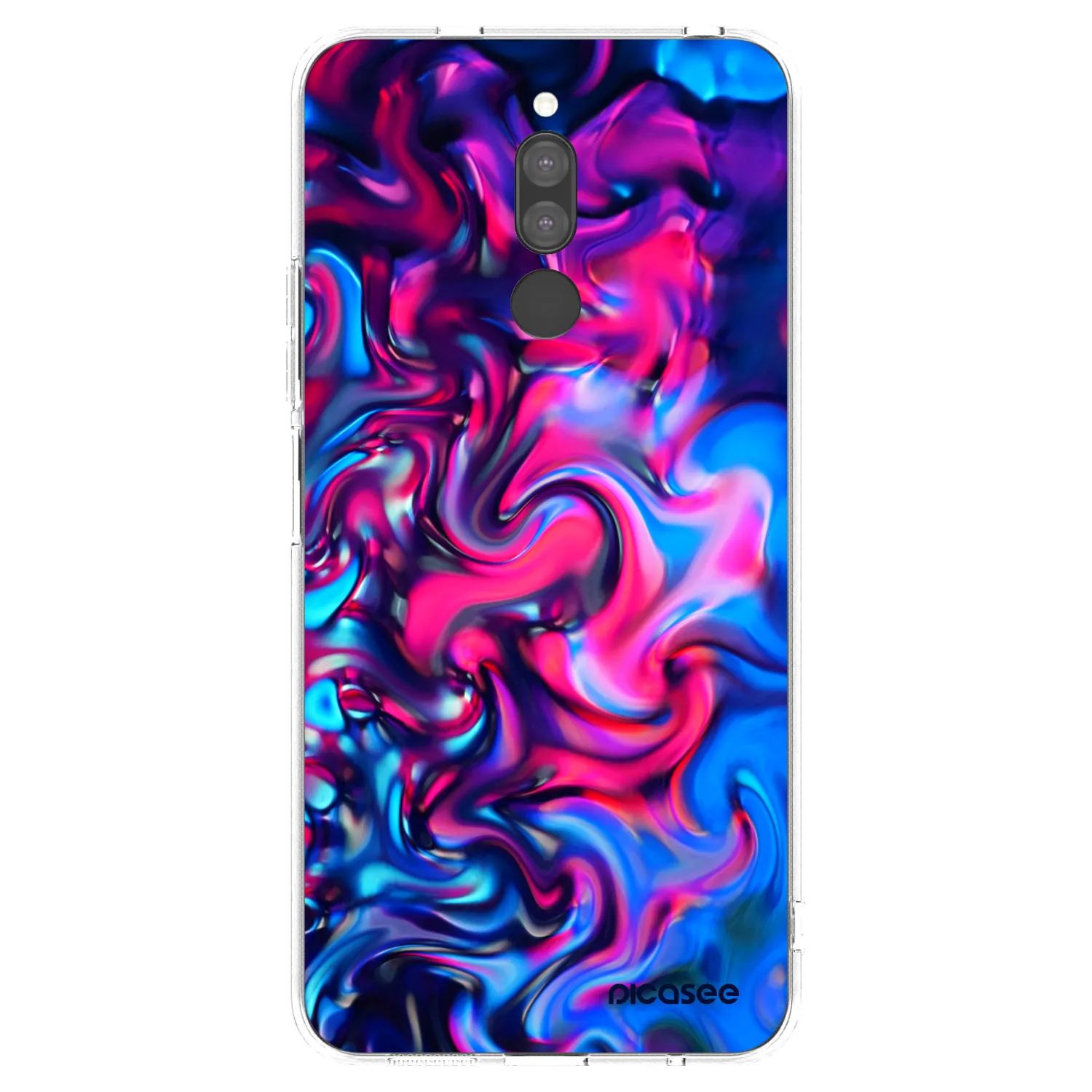 Picasee silikonski prozorni ovitek za Xiaomi Redmi 8 - Redlight