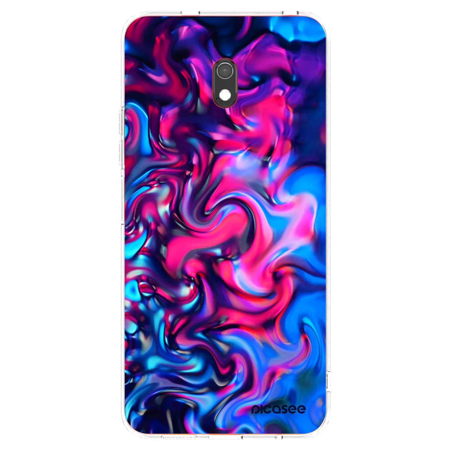 Picasee silikonski prozorni ovitek za Xiaomi Redmi 8A - Redlight