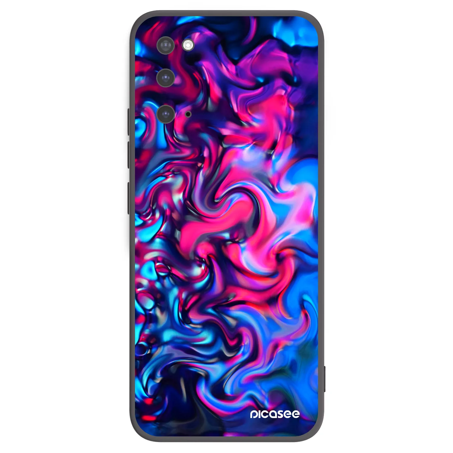 Picasee silikonski črni ovitek za Samsung Galaxy S20 G980F - Redlight