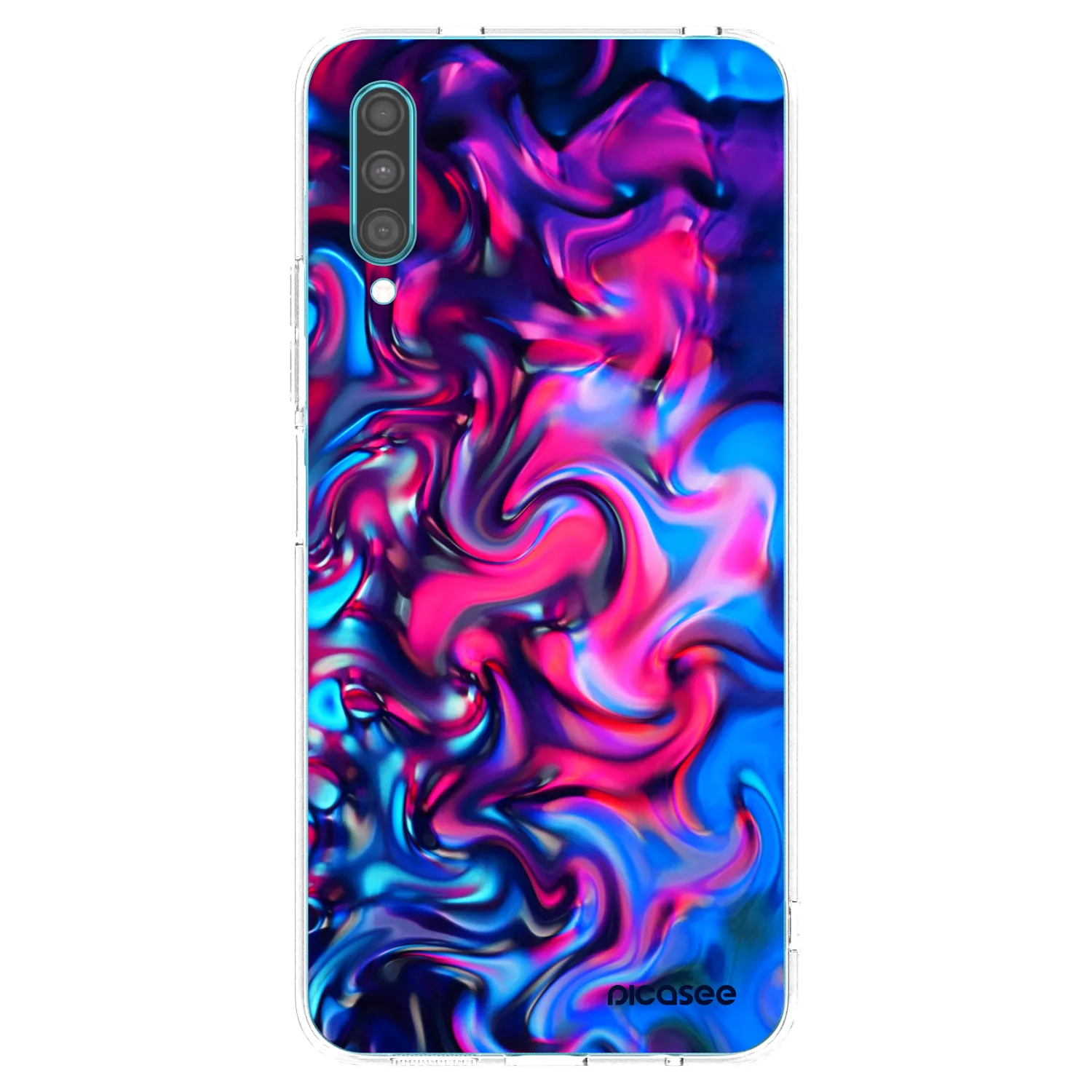 Picasee silikonski prozorni ovitek za Samsung Galaxy A30s A307F - Redlight