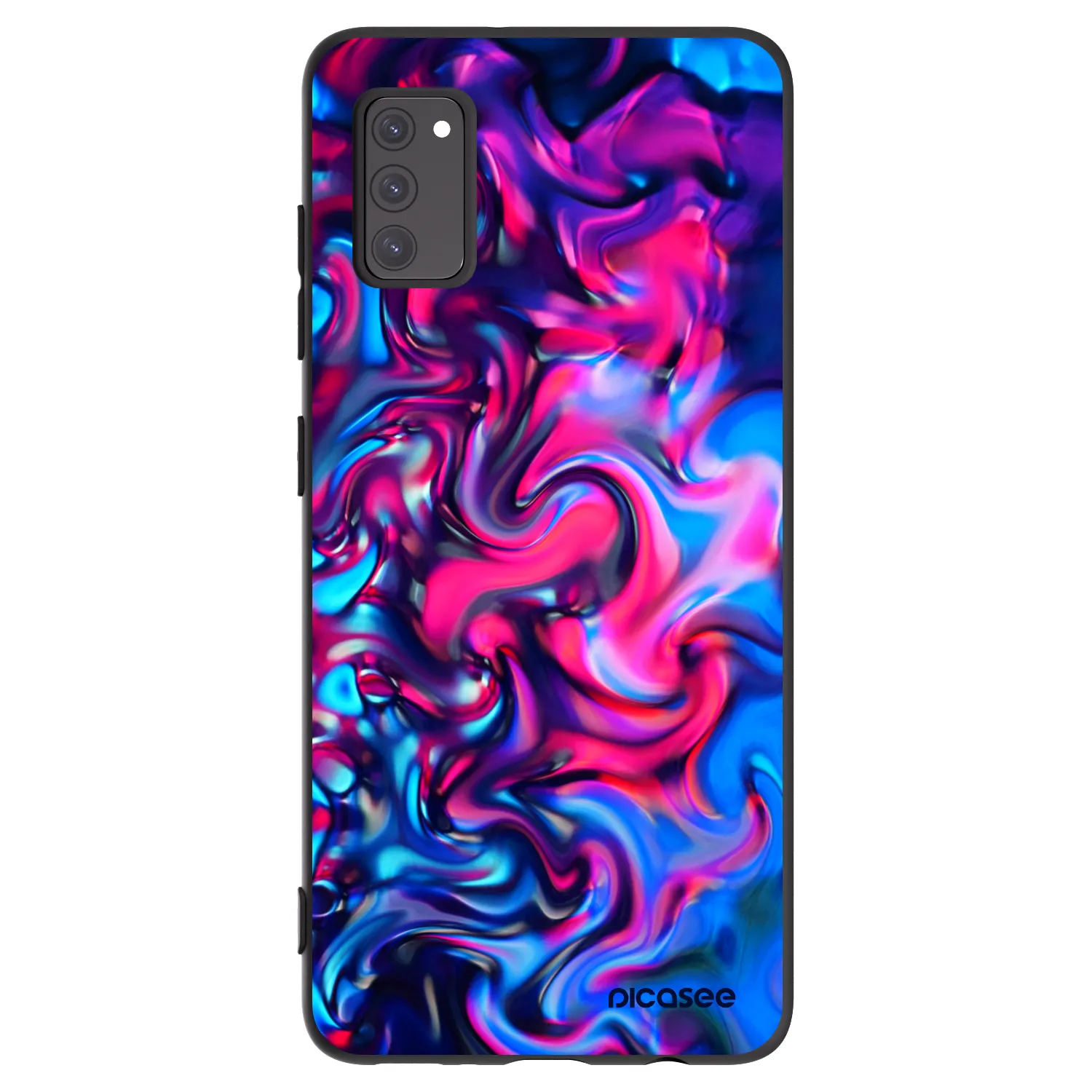 Picasee silikonski črni ovitek za Samsung Galaxy A41 A415F - Redlight