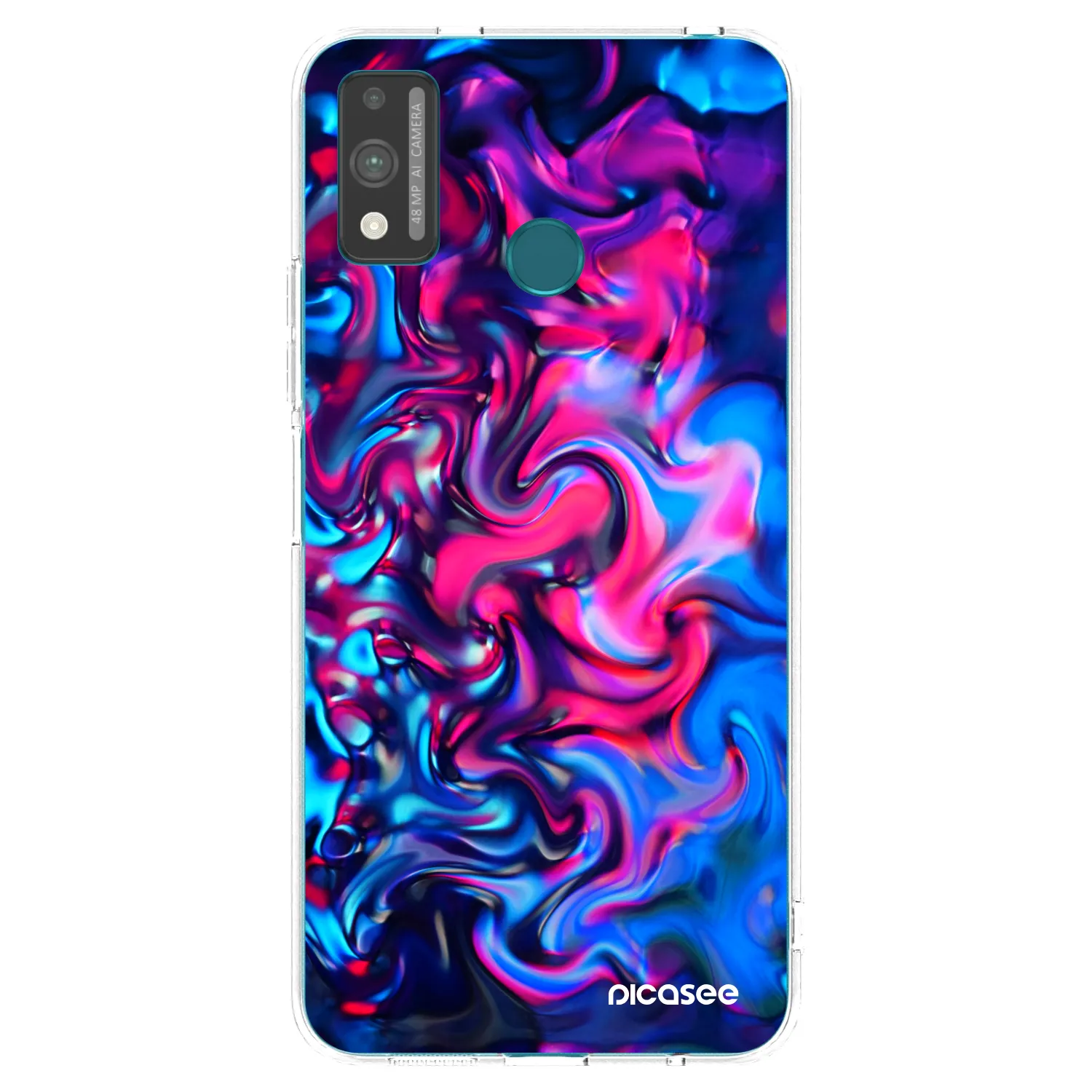 Picasee silikonski prozorni ovitek za Honor 9X Lite - Redlight