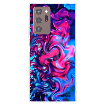 Picasee silikonski prozorni ovitek za Samsung Galaxy Note 20 Ultra - Redlight