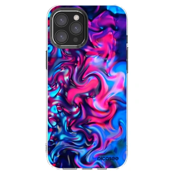 Picasee silikonski prozorni ovitek za Apple iPhone 12 Pro Max - Redlight