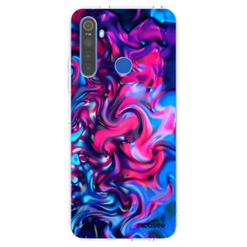 Picasee silikonski prozorni ovitek za Realme 5 - Redlight
