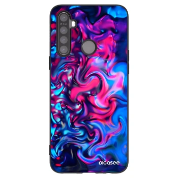 Picasee silikonski črni ovitek za Realme 5 - Redlight