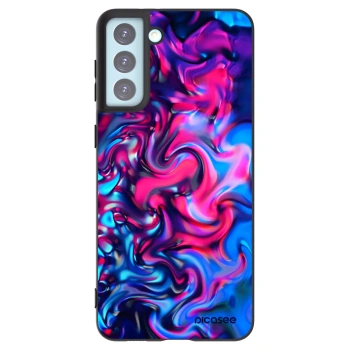 Picasee silikonski črni ovitek za Samsung Galaxy S21+ 5G G996F - Redlight