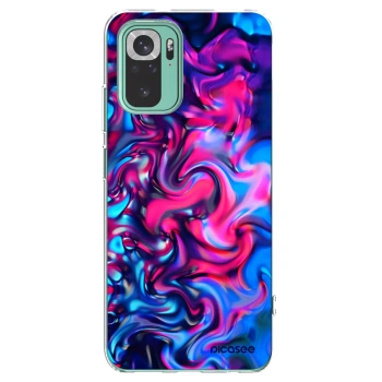 Picasee silikonski prozorni ovitek za Xiaomi Redmi Note 10 Pro - Redlight