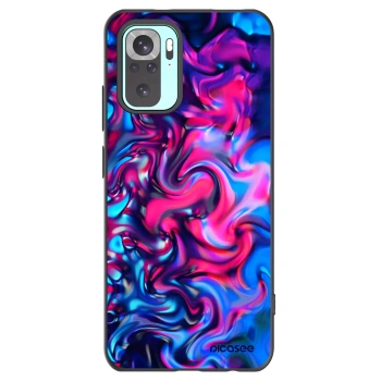 Picasee silikonski črni ovitek za Xiaomi Redmi Note 10 Pro - Redlight