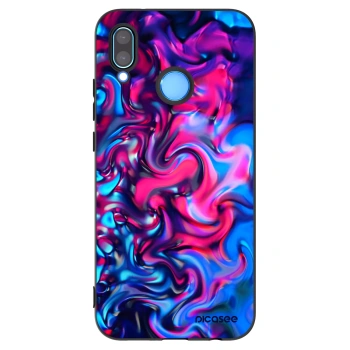 Picasee silikonski črni ovitek za Huawei P20 Lite - Redlight