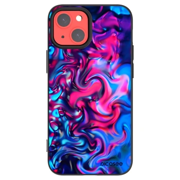 Picasee silikonski črni ovitek za Apple iPhone 13 mini - Redlight