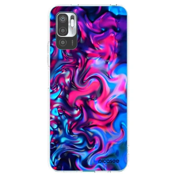 Picasee silikonski prozorni ovitek za Xiaomi Redmi Note 10 5G - Redlight