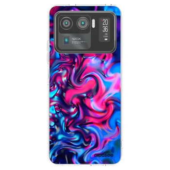 Picasee silikonski prozorni ovitek za Xiaomi Mi 11 Ultra - Redlight