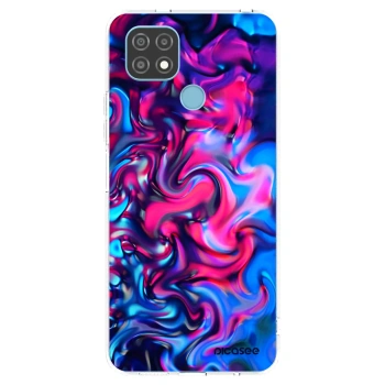 Picasee silikonski prozorni ovitek za Realme C21 - Redlight