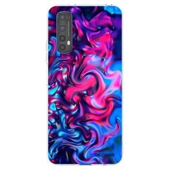 Picasee silikonski prozorni ovitek za Realme 7 - Redlight