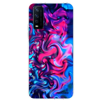 Picasee silikonski prozorni ovitek za Vivo Y11s - Redlight