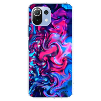 Picasee silikonski prozorni ovitek za Xiaomi 11 Lite 5G NE - Redlight