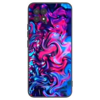 Picasee silikonski črni ovitek za Realme 8i - Redlight
