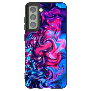 Picasee silikonski črni ovitek za Samsung Galaxy S21 FE 5G - Redlight