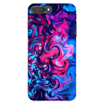 Picasee silikonski prozorni ovitek za Apple iPhone 7 Plus - Redlight