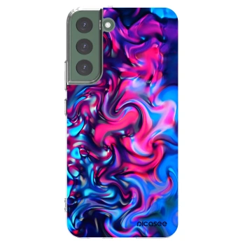 Picasee silikonski prozorni ovitek za Samsung Galaxy S22+ 5G - Redlight