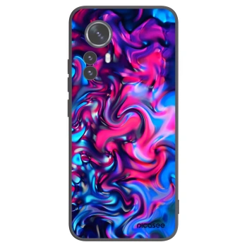 Picasee silikonski črni ovitek za Xiaomi 12 Pro - Redlight