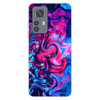 Picasee silikonski prozorni ovitek za Xiaomi 12 Pro - Redlight