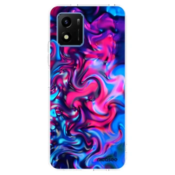 Picasee silikonski prozorni ovitek za Vivo Y01 - Redlight