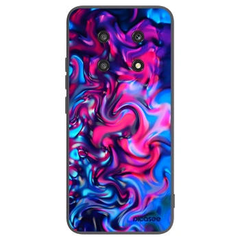 Picasee silikonski črni ovitek za Honor Magic4 Lite 5G - Redlight