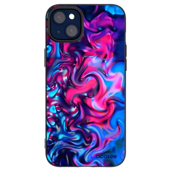 Picasee silikonski črni ovitek za Apple iPhone 14 Plus - Redlight