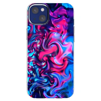 Picasee silikonski prozorni ovitek za Apple iPhone 14 Plus - Redlight