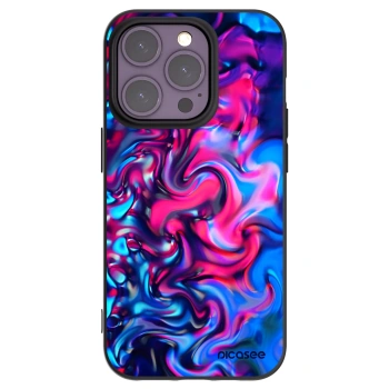 Picasee silikonski črni ovitek za Apple iPhone 14 Pro - Redlight