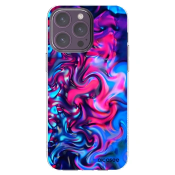 Picasee silikonski prozorni ovitek za Apple iPhone 14 Pro Max - Redlight