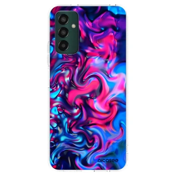 Picasee silikonski prozorni ovitek za Samsung Galaxy M13 M135F - Redlight