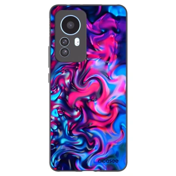 Picasee silikonski črni ovitek za Xiaomi 12T - Redlight